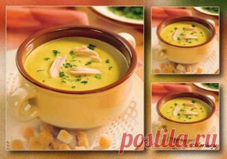 Суп-пюре детский кабачковый