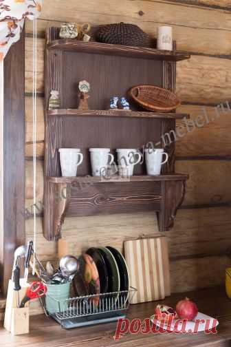 Кухня под старину из массива дерева – купить кухню в Москве