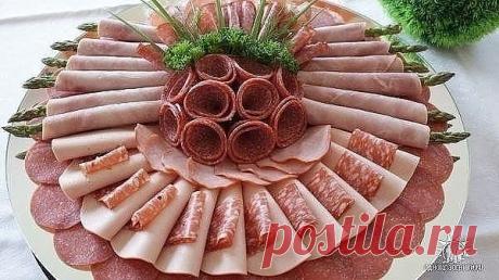 Оформление Мясных тарелок