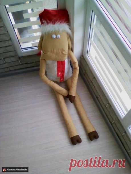 Игрушка Новогодний Бараш ручной работы купить в Минске и Беларуси, цены на HandMade