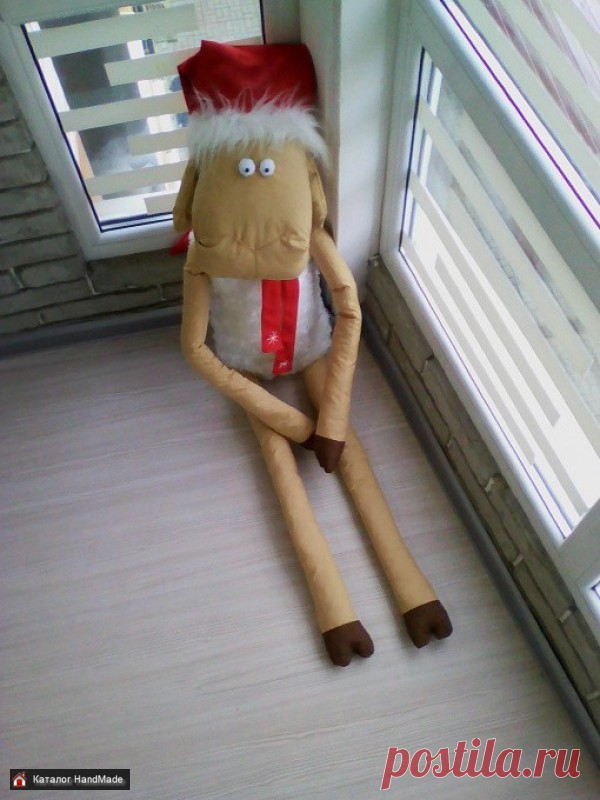 Игрушка Новогодний Бараш ручной работы купить в Минске и Беларуси, цены на HandMade