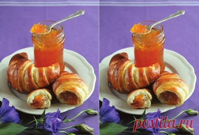Рогалики с абрикосовым вареньем – они великолепны!