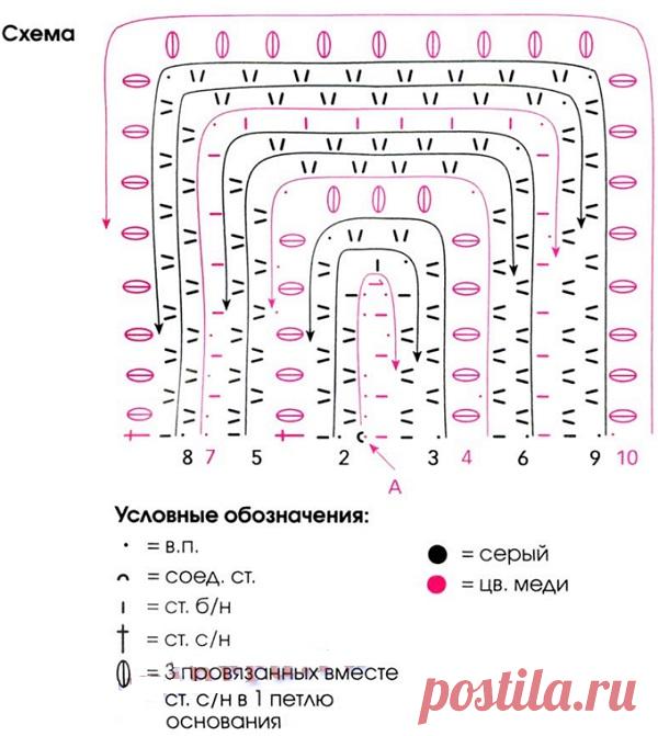Вязаный крючком джемпер
