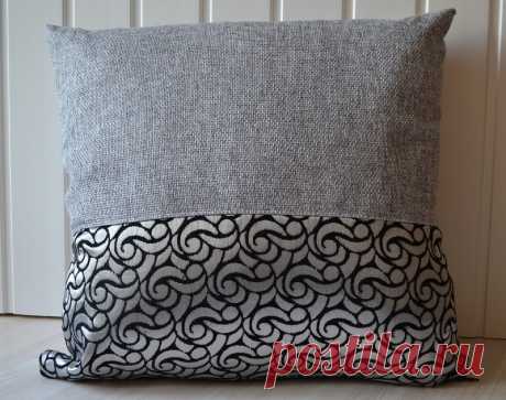 Чехлы на подушку | Как сшить чехол на диванную своими руками