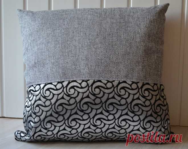 Чехлы на подушку | Как сшить чехол на диванную своими руками