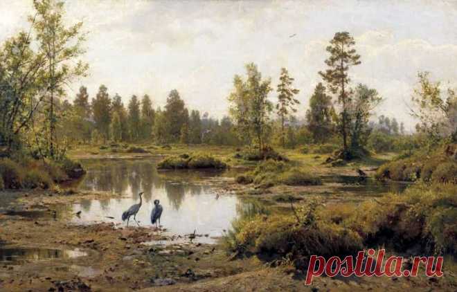 Иван Иванович Шишкин - великий русский пейзажист.
1832 - 1898.