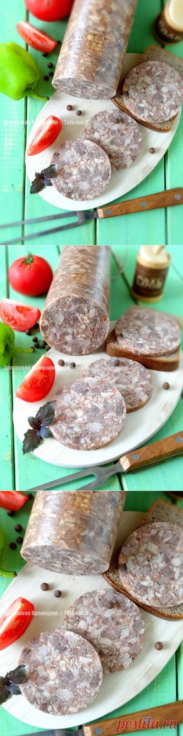 Мясной зельц в мультиварке | Кулинарный блог Татьяны М.