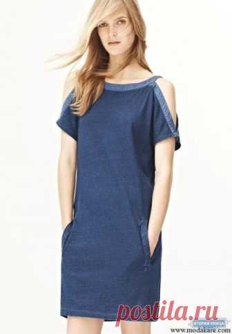 Платье Lacoste 2013 

Очень простое, но эффектное платье Lacoste из летней коллекции 2013 года.
Тот случай, когда при минимуме усилий достигается максимум результата. Его могут сшить даже совсем начинающие — заменив карманы накладными и использовав вместо выкройки собственную футболку (прорези на плечах можно уточнить уже при примерке). Кроме того, так можно использовать красивый, но небольшой остаток ткани.
Вид плеча и горловины сбоку — под катом: http://secondstreet.ru/b...