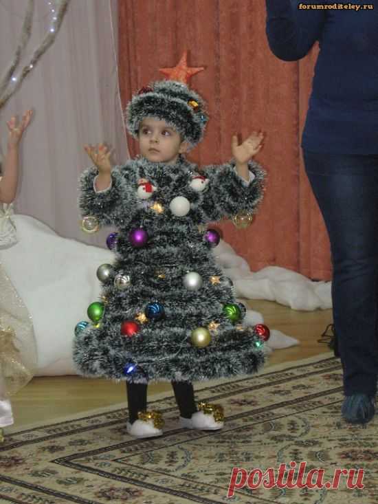 Оригинальный наряд елки на ребенке для Нового Года :: forumroditeley.ru - форум родителей и о детях