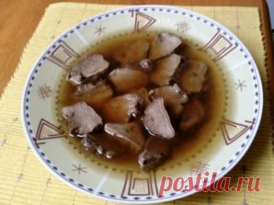 Суп с языком в рукаве! (система минус 60 ужин) : Низкокалорийные рецепты