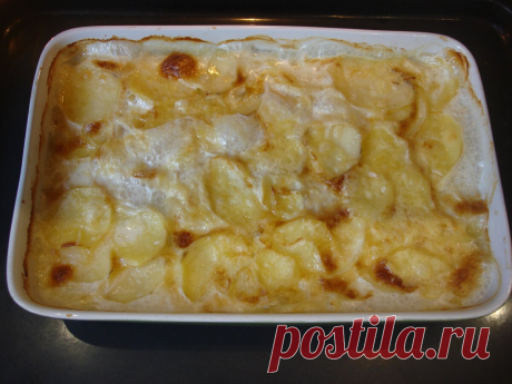 Французский способ приготовления картошки в духовке. Картофель "Буланжер", моим домашним понравилось. | Секреты Домохозяйки | Яндекс Дзен