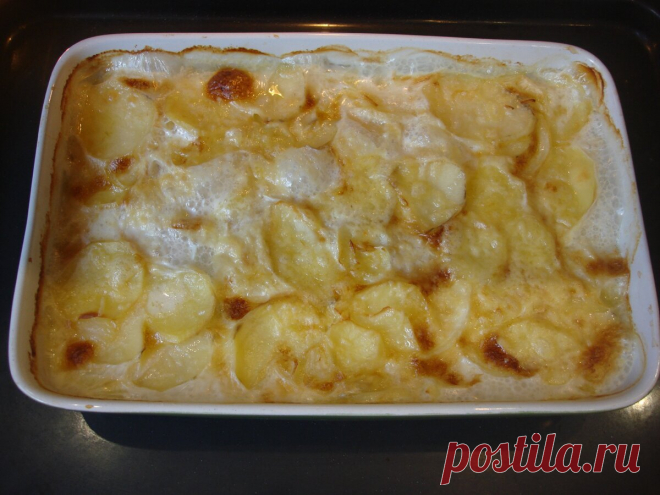 Французский способ приготовления картошки в духовке. Картофель 