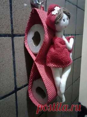 Porta Papel Higiênico criativos; confira essas idéias