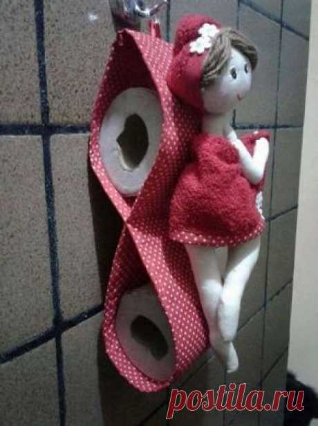 Porta Papel Higiênico criativos; confira essas idéias