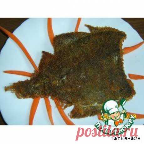 Камбала &quot;Проще некуда&quot; - кулинарный рецепт
Ингредиенты для &quot;Камбала &quot;Проще некуда&quot;&quot;:

    Сок лимонный	— 1 ч. л.
    Яйцо	— 1 шт
    Камбала	(у меня было 6 штучек)
    Сухари панировочные	
    Соль	
    Приправа