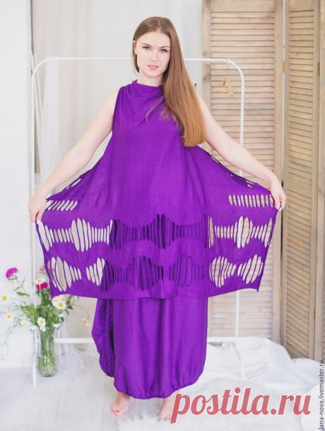 Купить платье-разлетайка Жёлтое - желтый, однотонный, платье трансформер, безразмерное, платье оверсайз, оверсайз