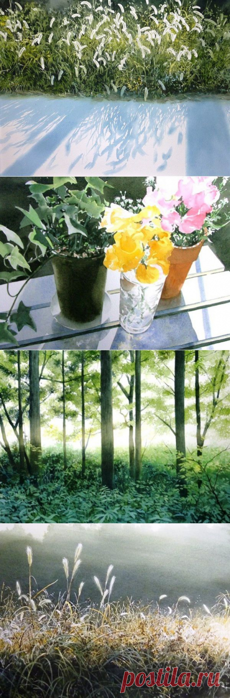 Пронзительно солнечная акварель