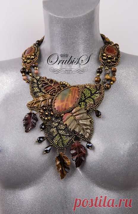(6) by Svetlana Samete - Orubis | Seed beads - Flowers & Leaves | Бисер и Вышивка