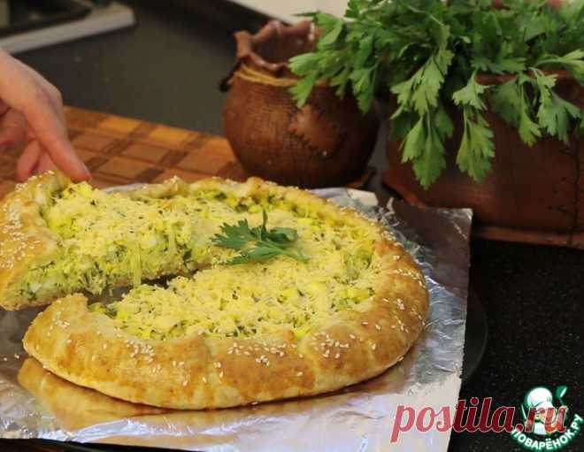 Пирог с капустой, яйцами и зеленью – кулинарный рецепт