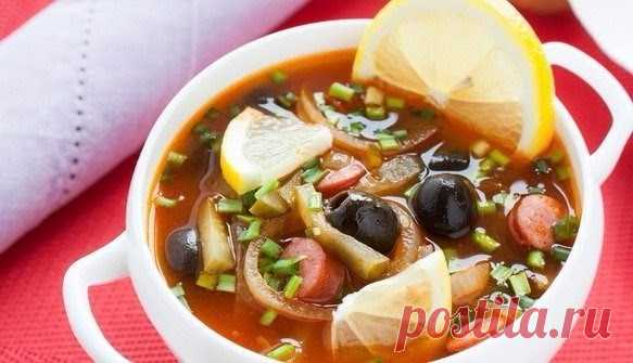 5 отменных солянок    1) Солянка с колбасой