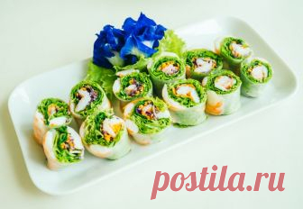 Вьетнамские спринг-роллы из рисовой бумаги  - Organicwoman