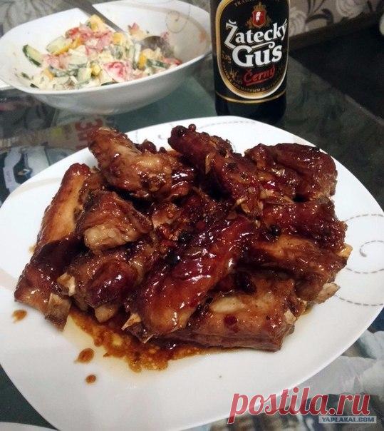 CВИНЫЕ РЁБРЫШКИ В ПИВЕ / Вкусные привычки