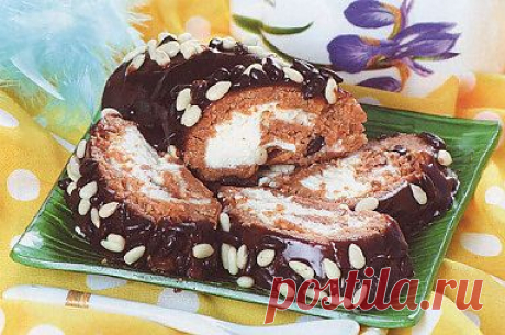 Торт без выпечки &quot;Маска&quot;.