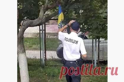 В Киеве подростки сожгли флаг Украины в День независимости. В Киеве подростки сожгли флаг Украины в день празднования Дня независимости республики. По данным источника, инцидент произошел в ночь на 24 августа в Днепропетровском районе Киева. На следующее утро местные жители обнаружили на дереве остатки сгоревшего флага и вызвали полицию.