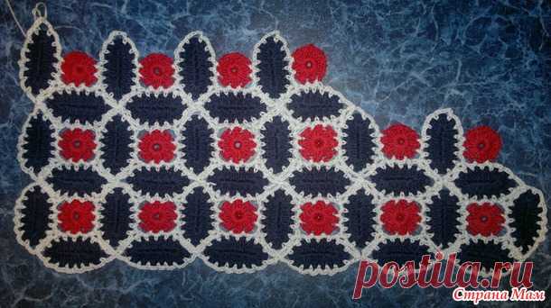 Трехцветное платье из каталога NAKO от Rena Lange в моем исполнении - Вязание - Страна Мам