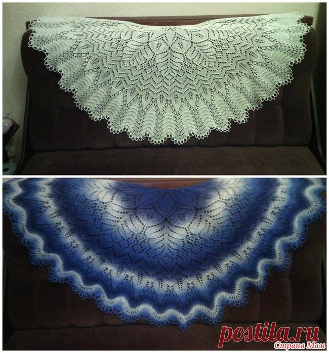 МК ПО ВЯЗАНИЮ ШАЛИ 