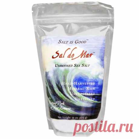 Sal do Mar, нерафинированная морская соль, Mate Factor, 16 унций (454 г)   Соль – это хорошо Собрана вручную Богатая минералами Необработанная Нерафинированная Из природного парка Риа-Формоза Традиционная собранная вручную соль В природном парке Риа-Формоза, расположенном на юге Португалии рядом с Атлантическим океано...