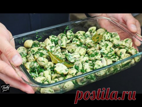 Маринованные Шампиньоны на Праздник! Такие Вкусные в Магазине Не Купишь!