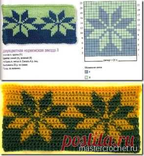 Урок 21. Жаккард крючком, цветное вязание. | Mastercrochet.ru. Сайт о вязании, заработке и жизни.