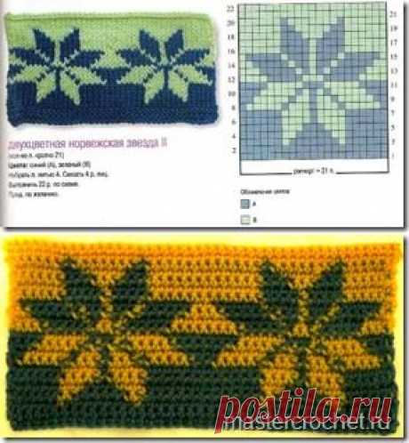 Урок 21. Жаккард крючком, цветное вязание. | Mastercrochet.ru. Сайт о вязании, заработке и жизни.