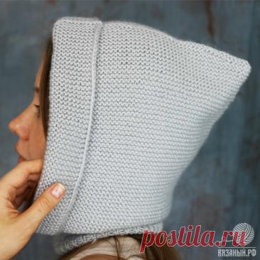 Вяжем капор спицами