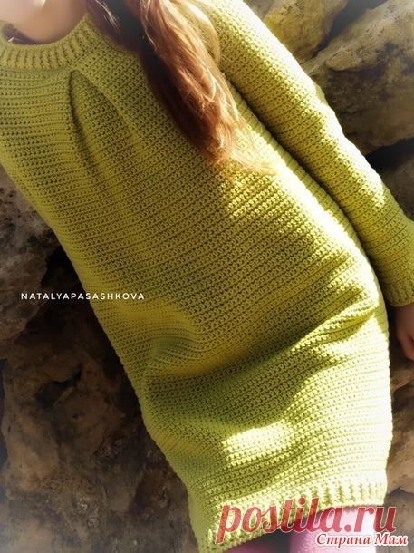 Платье-туника крючком! - Вязание - Страна Мам