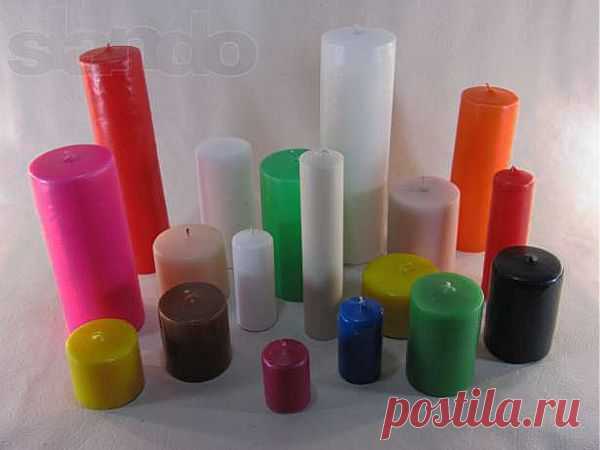 Изготовление свечей.... | Познавательный сайт ,,1000 мелочей"