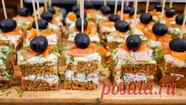 Не закуска, а ВОСТОРГ. Канапе РЫБНОЕ АССОРТИ на Новый год, цыганка готовит. | Галина Кухня | Дзен