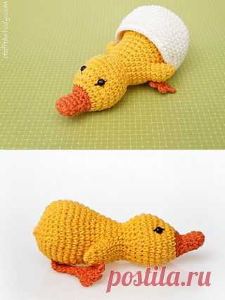 Ravelry: ленивый утенок Амигуруми шаблон шаблоном по StuffTheBody
