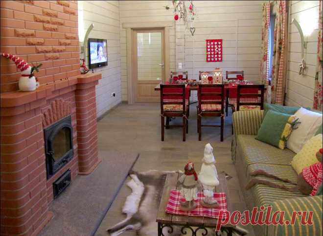 Самый новогодний домик от строительной знаменитости интернета