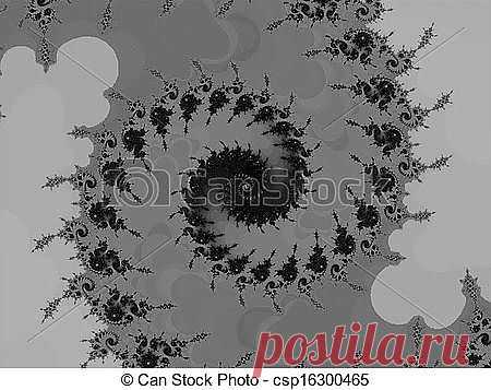 Stock Image of Graphic fractal spiral - Digital computer graphic -... csp16300465 - Search Stock Photography, Photos, Pictures, and Photo Clip Art