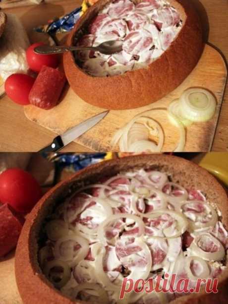 Я делаю бутерброд из целой буханки хлеба. Рецепт простой, а вкус потрясающий