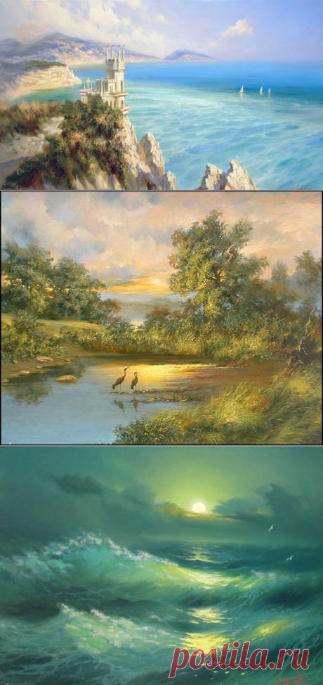 ♥ღ♥Море бывает разное… Художник Александр Милюков♥ღ♥