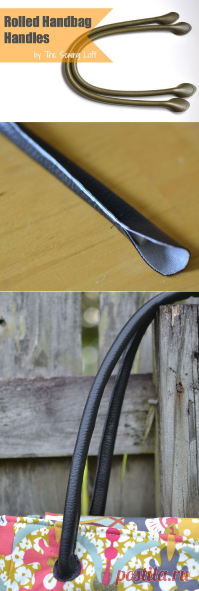 Making Faux-Leather Bag Handles — SewCanShe | Free Daily Sewing Tutorials