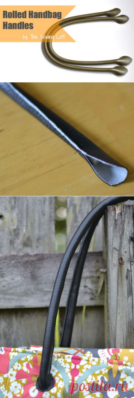Making Faux-Leather Bag Handles — SewCanShe | Free Daily Sewing Tutorials