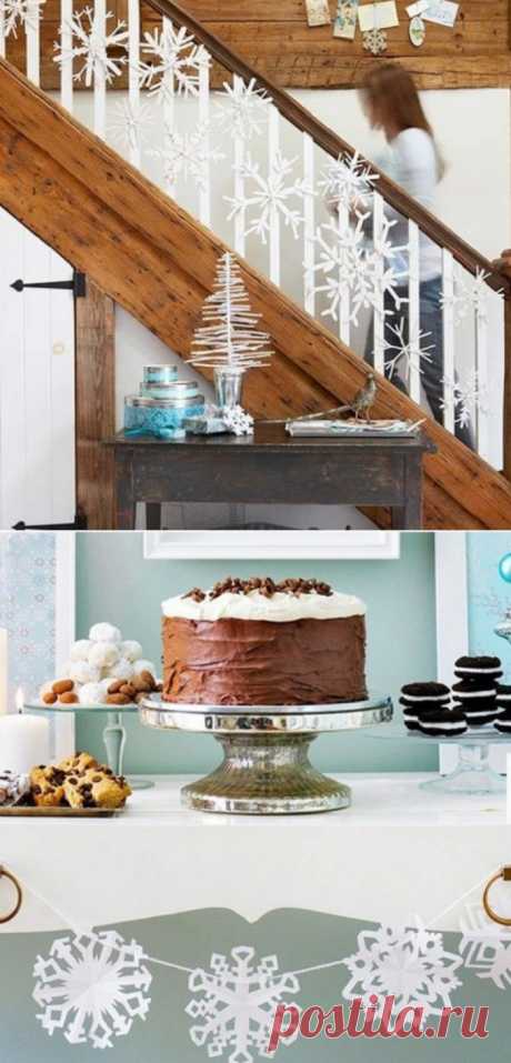 Схемы для вырезания снежинок