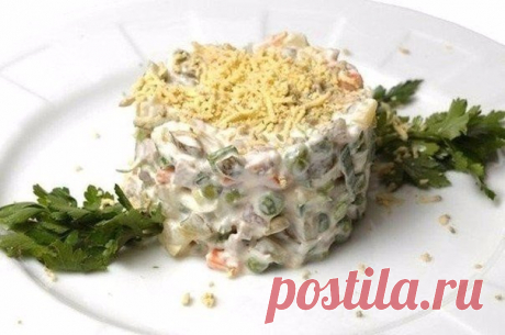 ОЛИВЬЕ С ГОВЯДИНОЙ И ЯБЛОКАМИ: ЛЮБИМЫЙ САЛАТ ЕЩЕ ВКУСНЕЕ!