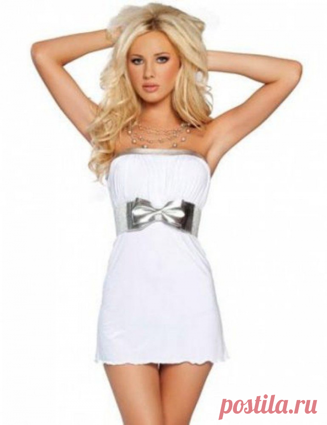 белое мини