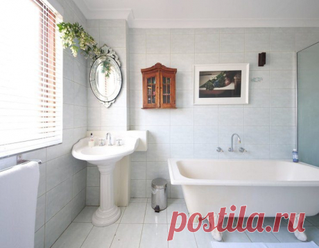 Как навести порядок в ванной без шкафов | Мой дом