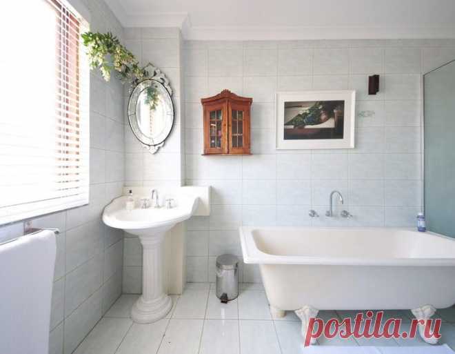 Как навести порядок в ванной без шкафов | Мой дом